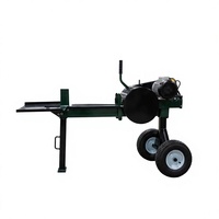 NOUVEAU Fendeuse de bûches à essence rapide JQSP15T, vitesse de 2 secondes, composants à engrenages, force de 15 tonnes, taille de bûche maximale 400x350mm, CE ISO