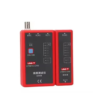 Detector de Redes UNI-T UT681C RJ45 RJ11 BNC Ethernet LAN, Localizador de Líneas Telefónicas, Probador de Cables - Product Image 1
