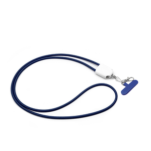 Cordon tour <span class=keywords><strong>de</strong></span> cou anti-perte avec patch <span class=keywords><strong>de</strong></span> fixation, transfert <span class=keywords><strong>de</strong></span> données 4-en-1, câble <span class=keywords><strong>de</strong></span> charge pour téléphone portable compatible iPhone 15 Pro Max. - Product Image 3