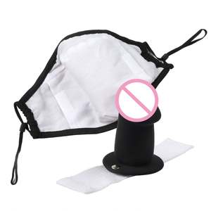 SM Bondage Fétiche Silicone Gode Plug Sangle sur la Bouche Ouverte Bouche Pénis Ball <span class=keywords><strong>Gag</strong></span> - Product Image 6