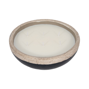 Ciotola per Candela Profumata Bicolore Grande, Votiva, per Interni ed Esterni, Elegante Decorazione per la Casa - Product Image 4