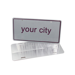 Placa de números de coche, accesorio <span class=keywords><strong>Universal</strong></span> personalizado de 12 meses, 100% probado, de alto rendimiento - Product Image 4