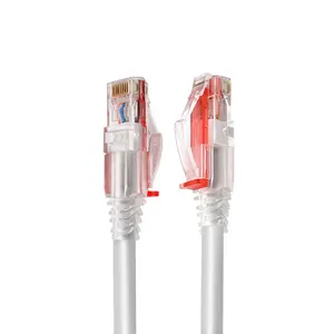 Cat5e Cat6 cat6A UTP 24AWG 26AWG 28AWG 30AWG 32AWG đồng nguyên chất Cáp mạng với kéo khóa Tab