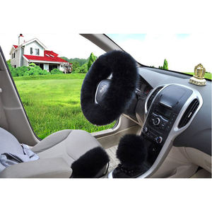 Accesorios <span class=keywords><strong>de</strong></span> invierno para coche, fundas esponjosas para <span class=keywords><strong>volante</strong></span> para <span class=keywords><strong>mujer</strong></span> - Product Image 3