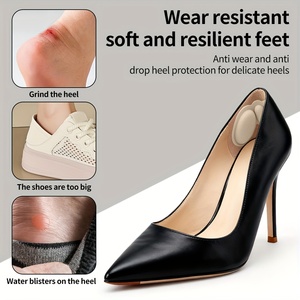 Plantillas para <span class=keywords><strong>Zapatos</strong></span> <span class=keywords><strong>de</strong></span> Tacón Alto DAMEI para <span class=keywords><strong>Mujer</strong></span>, 2 Piezas, Tela Elástica Imitación Gamuza, 0.7cm <span class=keywords><strong>de</strong></span> Grosor, Protectores <span class=keywords><strong>de</strong></span> Tacón - Product Image 6