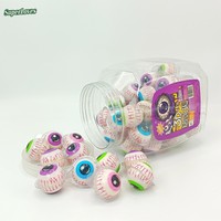 Bonbons gélifiés Halal en forme de ballon de football, mélange en vrac, vente en gros, haute qualité, boîte pour cadeaux de fête d'Halloween