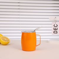 Mini verres à shot de tequila en acier inoxydable 3oz/5oz/7oz avec couvercle et paille, cadeaux d'affaires, tasse isotherme sous vide