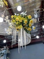 LO-798 Künstliche Hängende Grünpflanzen, Gefälschte Amaranthus-Perlenranken und Weidenranken für Hochzeiten, Events und Heimwanddekoration