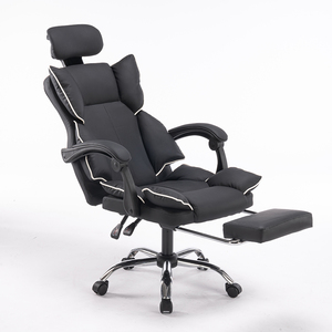 Silla Giratoria Ergonómica Moderna de Cuero PU con Respaldo Alto, Cómoda Silla Ejecutiva de Oficina de Lujo con Reposapiés - Product Image 5