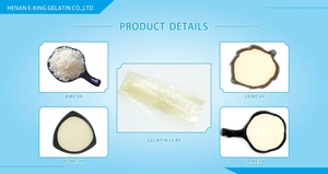 Ingrédients halal Eking, gélatine halal comestible de haute qualité, non aromatisée, en granulés et en poudre, pour bonbons, oursons gélifiés - Product Image 6