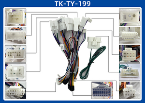 Профессиональный производитель OEM-кабелей и жгутов проводов Canbus для автомобильных стереосистем Toyota - Product Image 4
