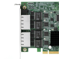 ADLINK PCIe-GIE74 Carte PCI Express x4 avec 4 ports GigE Vision PoE+ Frame Grabber