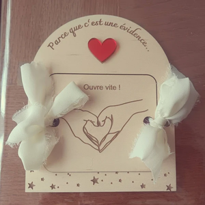 Cadeau spécial de fête <span class=keywords><strong>des</strong></span> mères pour marraine et <span class=keywords><strong>parrain</strong></span> pour baby shower et baptême de l'enfant - Product Image 6