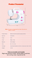 VOF FHSM-613 surjeteuse automatique mini usage domestique machine à coudre avec 16 points