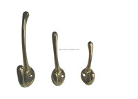 Attache-cordes en fonte nickelée, couleur argent, durable, éco-responsable, moderne, accessoire de buanderie