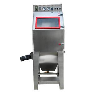 ETRUST 6050 Automatic High Efficiency Tumbler Wet Sand Blasting Machine with Pump Batch Small Metal Components Surface Treatment - Product Image 1
