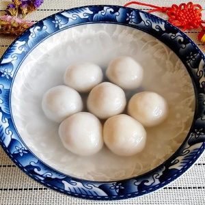 Tangyuan au sésame <span class=keywords><strong>noir</strong></span> congelé - Dessert traditionnel chinois, ingrédients naturels, prêt à cuisiner, sans <span class=keywords><strong>gluten</strong></span> - Product Image 2
