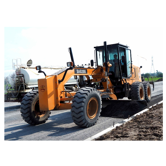 Best Service 200HP Motor Grader Compactor Sag200 with Good Price ...