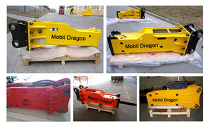 China Yantai fabricante excavadora demolición Rock Breaker espaÃ a <span class=keywords><strong>martillo</strong></span> hidráulico en venta - Product Image 4