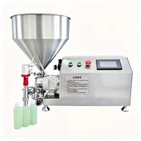 Machine de remplissage quantitative automatique HZ 304 en acier inoxydable, écologique, à économie d'énergie, avec écran tactile, pour acides et bases