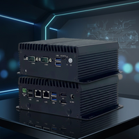 Mini PC Intel de 4.ª, 5.ª, 6.ª y 7.ª Generación Core, Compatible con DDR3 de Doble Canal, VGA, Doble GbE LAN, RS232 485, Mini PC Industrial