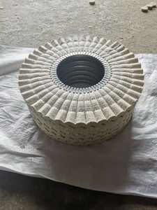 12 इंच एक प्रकार का पौधा चमकाने पहियों के लिए स्टेनलेस स्टील - Product Image 6