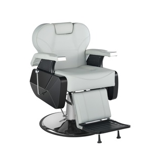 Sillas de peluquero reclinables ergonómicas de acero inoxidable, superventas, elevador hidráulico de alta resistencia, cubierta de aseo duradera para hoteles de pelo - Product Image 2