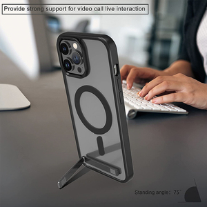 Nuova Custodia Magnetica per Telefono <span class=keywords><strong>con</strong></span> Supporto per 16/15/14/13/12 <span class=keywords><strong>Pro</strong></span> Max, Design Semplice, Antiurto, Impermeabile, <span class=keywords><strong>Compatibile</strong></span> <span class=keywords><strong>con</strong></span> Ricarica Wireless - Product Image 3