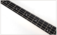 For G-B8-4-OEM 4-String Electric Bass Guitar with Maple Neck Synthetic Fingerboard White Wood Body