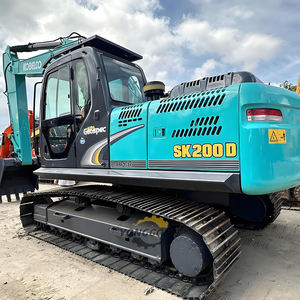 KOBLECO SK200 escavatore cingolato idraulico di seconda mano, 2023 SK 200 20 T 20 tonnellate scavatore usato - Product Image 3