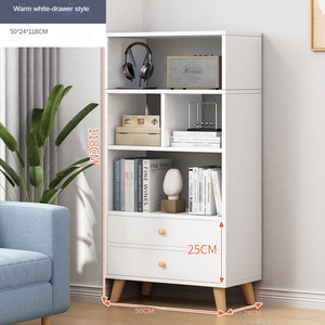 Estantería Simple para sala de estar, estante de almacenamiento para dormitorio, Económico