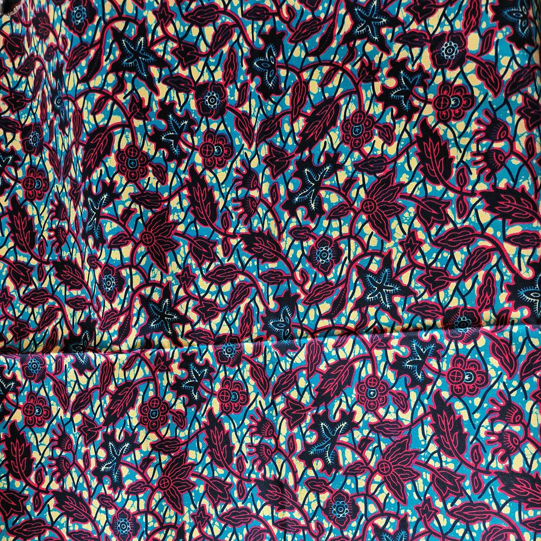 fabric african 6 yards