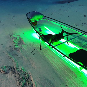 Kayak Transparente con <span class=keywords><strong>Fondo</strong></span> <span class=keywords><strong>de</strong></span> <span class=keywords><strong>Cristal</strong></span> y Luces LED, Estilo Nuevo 2025, con Dos Asientos - Product Image 1