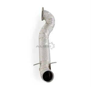 Tuyau d'échappement droit pour BMW <span class=keywords><strong>Mini</strong></span> <span class=keywords><strong>Cooper</strong></span> R56 1.6T 2010-2016 SUS304 avec bouclier thermique, tuyau d'échappement de course - Product Image 4