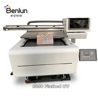 Impresora UV de Cama Plana Automática Benlun 6090 para Cuero A1/A3/A4, 60*90mm, Venta Directa de Fábrica para Impresión en Materiales de Cuero