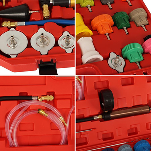 Kit <span class=keywords><strong>de</strong></span> testeur <span class=keywords><strong>de</strong></span> pression <span class=keywords><strong>de</strong></span> <span class=keywords><strong>liquide</strong></span> <span class=keywords><strong>de</strong></span> <span class=keywords><strong>refroidissement</strong></span>, kit <span class=keywords><strong>de</strong></span> testeur <span class=keywords><strong>de</strong></span> compression <span class=keywords><strong>de</strong></span> radiateur, 34 pièces, outil <span class=keywords><strong>de</strong></span> détection <span class=keywords><strong>de</strong></span> fuite du système <span class=keywords><strong>de</strong></span> <span class=keywords><strong>refroidissement</strong></span> - Product Image 3