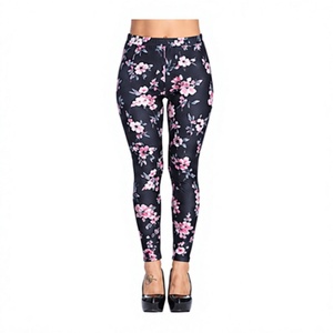 Leggings Deportivos Ecológicos con Estampado por Transferencia Térmica, Elásticos en 4 Direcciones, de Secado Rápido, Cintura Alta y Control de Abdomen, Precio al por Mayor - Product Image 1