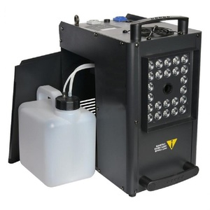 Macchina del Fumo Verticale a Colonna da 1500W a Erogazione Rapida di Fornitura Industriale con Luci LED Integrate, DMX512 e Telecomando - Product Image 2
