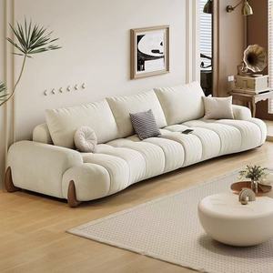 Set di Divani Componibili di Lusso Realizzati con Cura e Dedicazione, Disponibili in Tessuto e Legno - Product Image 4