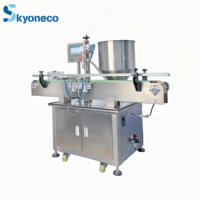 Machine de remplissage automatique personnalisée en usine pour pâtes, salsas et huiles de cuisson, pour contenants en verre de boissons, haute précision, à entraînement par engrenages