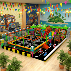 Centro de Entretenimiento Familiar Personalizado para Interiores |   Fabricante de Soluciones Integrales para Parques de Trampolines: Toboganes, Muros de Escalada, Redes de Cuerdas - Product Image 1
