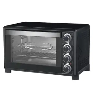 Pembuat Pizza elektrik kualitas bagus 45L untuk memanggang kue roti membangun Oven penggorengan udara listrik