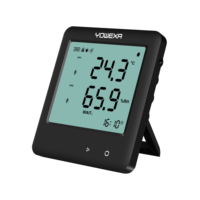 Yowexa YDP-20, Higrómetro Digital con Pantalla LCD, Registrador de Datos de Humedad y Temperatura en PDF