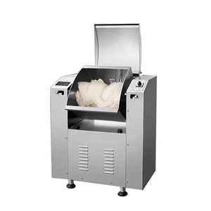 Machine à pétrir la pâte en acier inoxydable <span class=keywords><strong>15</strong></span> 25 50 75 Machine à mélanger la pâte à pizza Mélangeur à pâte à pain - Product Image 1