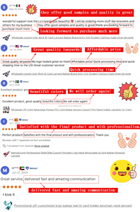 Venta al por mayor de pases vip, cuerda de fondo, nombre impreso personalizado, soporte de actividad, cuerda - Product Image 6