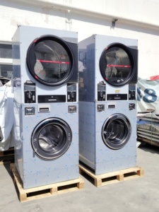 Muntstuk/Niet-Muntautomaat Professionele Wasmachine Commerciële Wasserette Met Drogen Voor Wasserette - Product Image 2