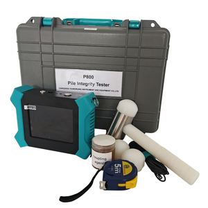 Testeur portable d'intégrité des pieux à faible contrainte (PIT) pour la détection des défauts des pieux de fondation en béton - Product Image 1