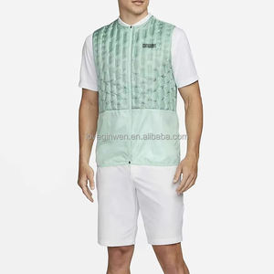 पुरुषों के लिए 2025 कस्टम वाटरप्रूफ स्टैंड कॉलर बनियान पुरुषों के लिए गर्म आउटडोर स्लीवलेस प्यूफर जैकेट - Product Image 3