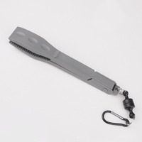 Pince de pêche portable en plastique ABS de style japonais avec poignée magnétique et clip de dégagement rapide
