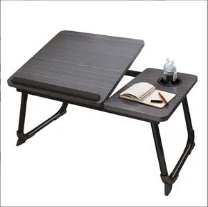 Tavolo da scrivania pieghevole all-in-one di nuova concezione scrivania piccola alla moda sul letto scrivania da studio per studenti